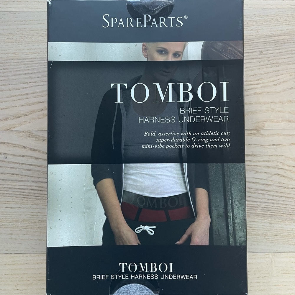 Spareparts Tomboi Brief Harness Underwear Large